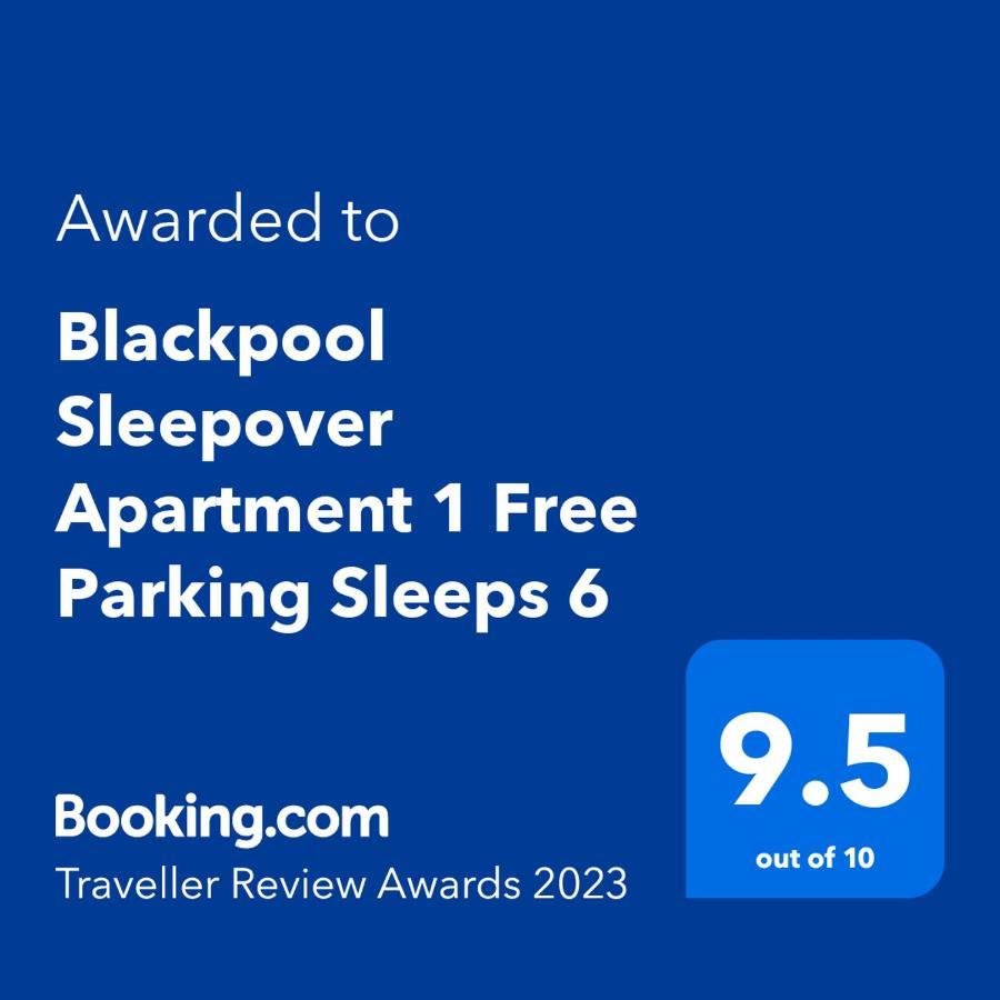 Blackpool Sleepover Apartment 1 Free Parking Sleeps 6 Екстер'єр фото